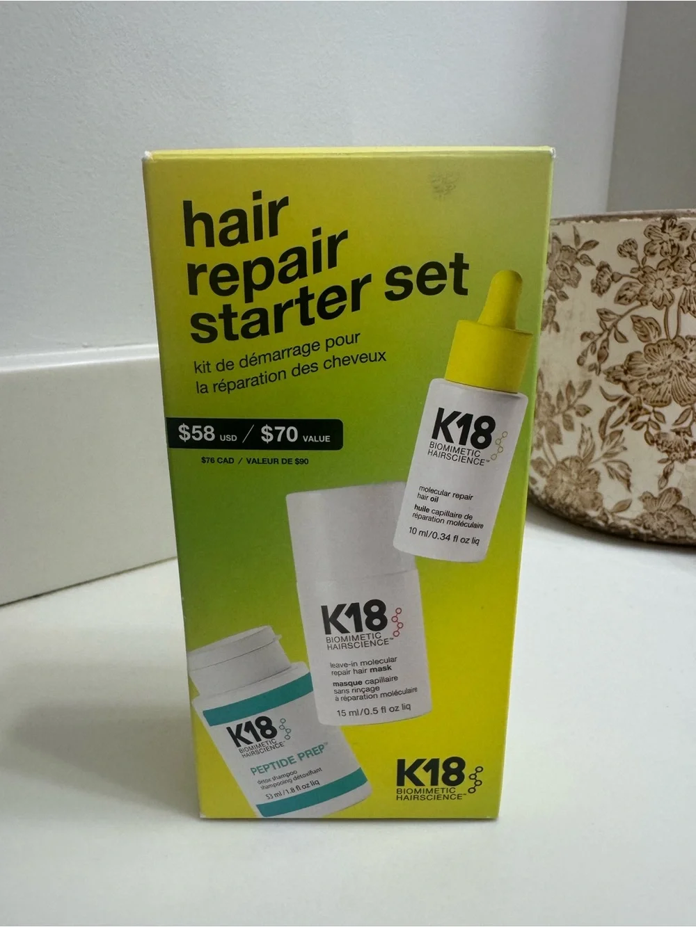 K18 Hair Repair Starter Set